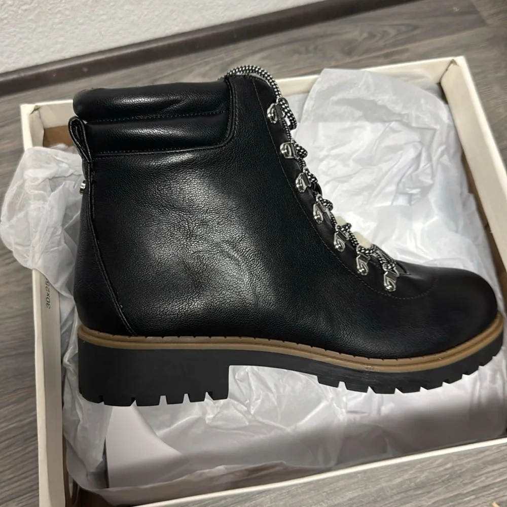 Style & Co Maariah Lace-Up Lug Sole Booties